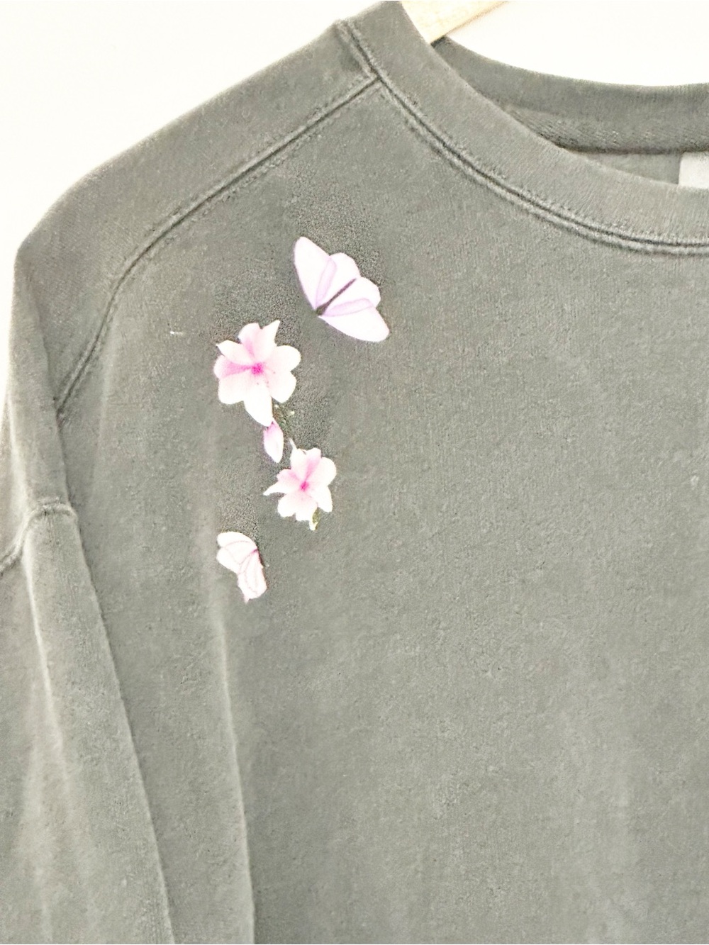 Demon Slayer Comfort Colors Black Crewneck Sweatshirt Unisex Size XL - Picture 6 of 12